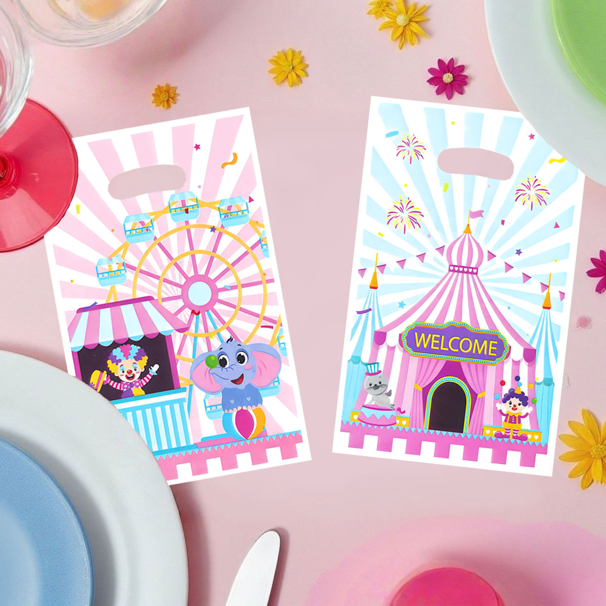 Party Event Supply Store - 20/40 Sacolas de Presente para Festas,