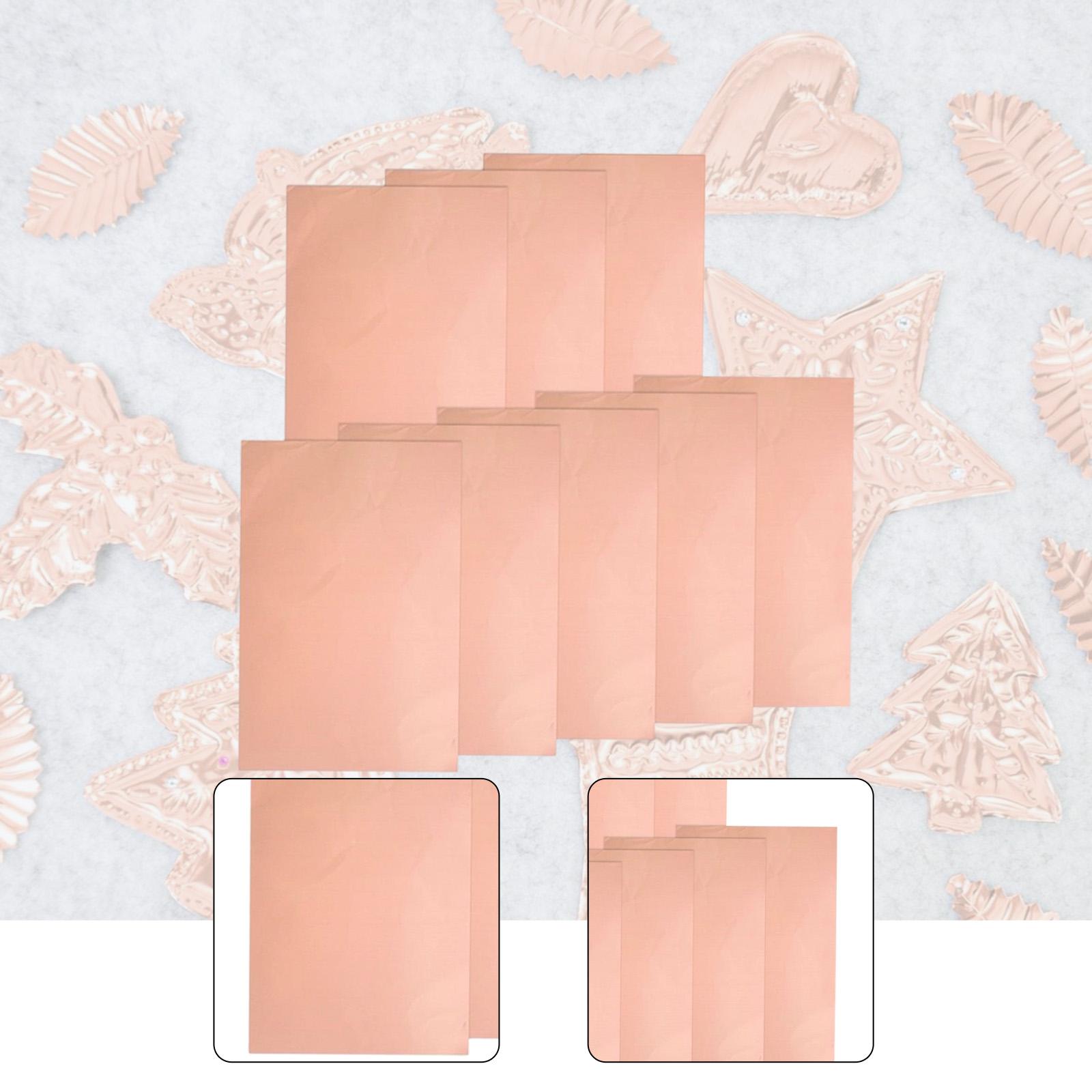 Papercraft Supply Invitation - Folhas de Papel Cartão Metálico Embossado