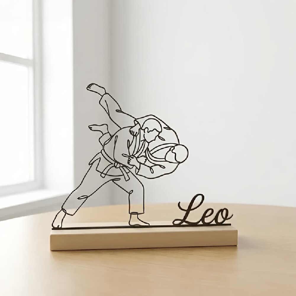 Eve Party - Estátua Personalizada de Artes Marciais Judo