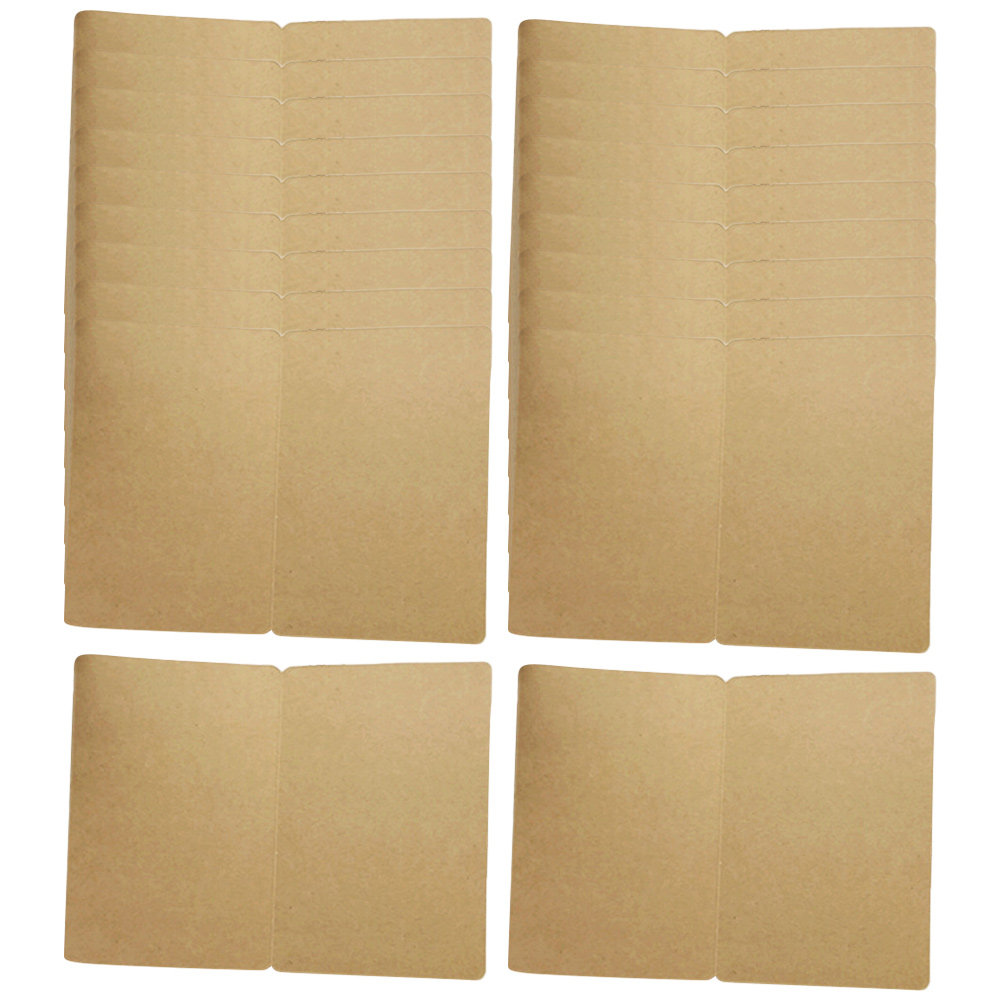 Papercraft Supply Invitation - 20 Cartões Rústicos em Papel Kraft