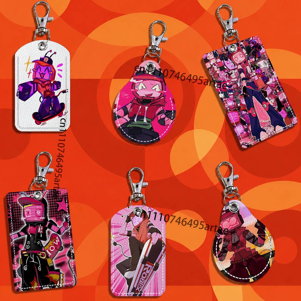 Party Favor Bag - Porta-Cartões Retangular Personalizado de Couro com