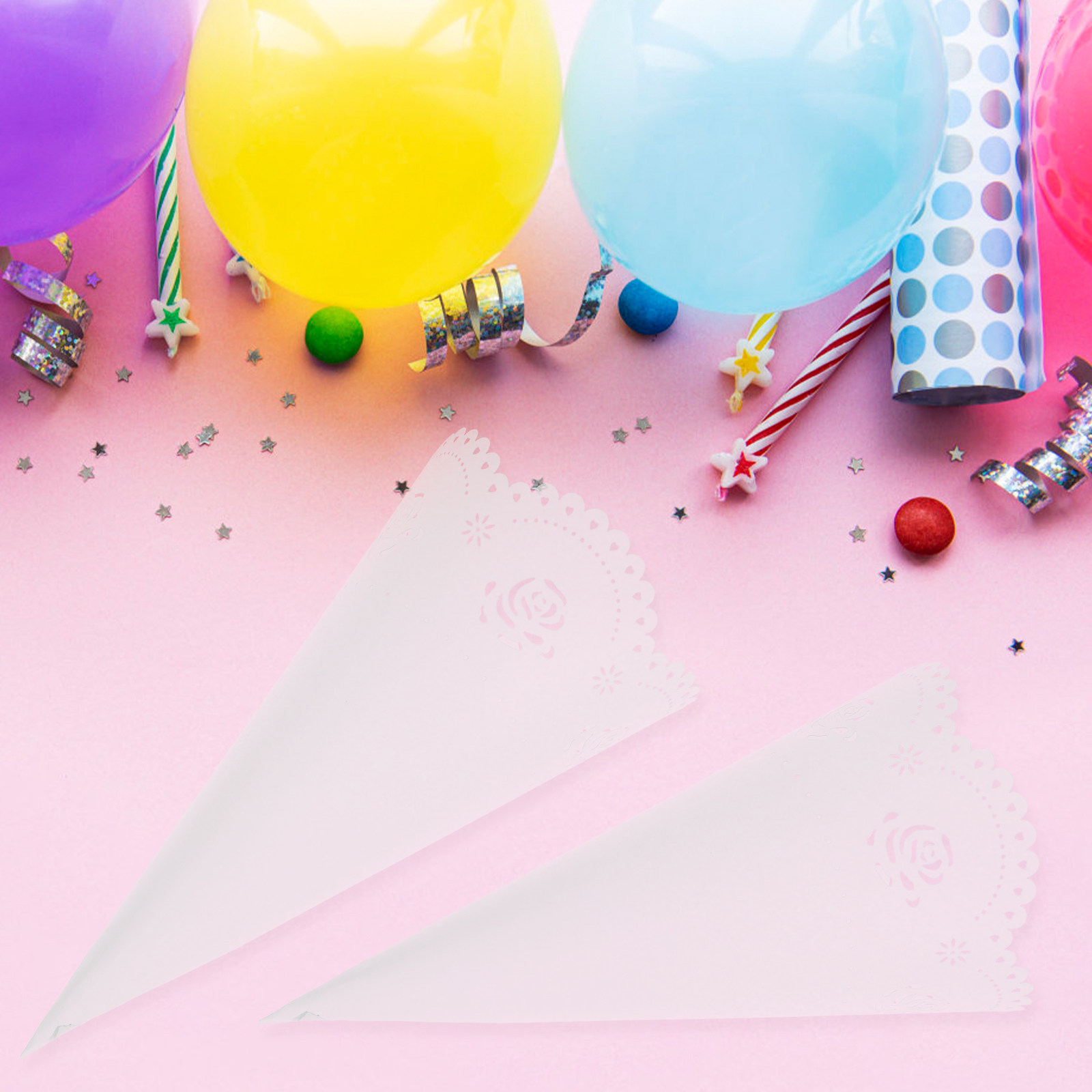 Papercraft Supply Confetti - 20 Peças de Suportes de Confete