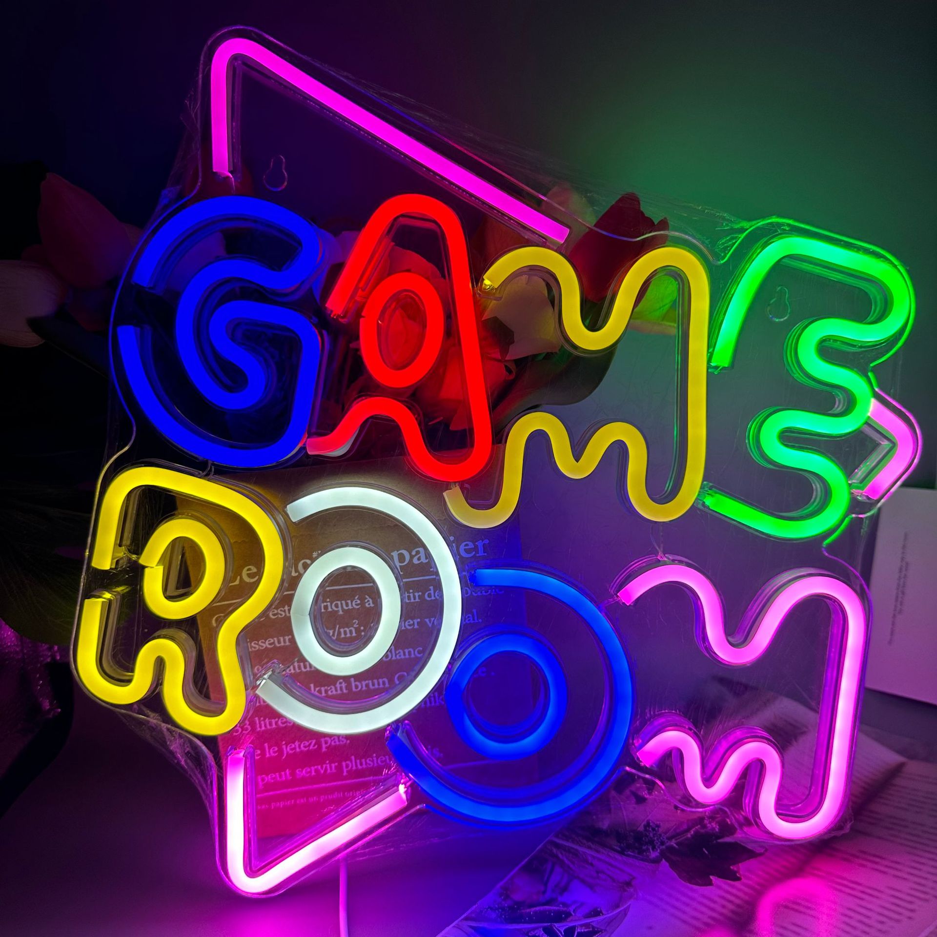 Neon Sign Party - Letreiro Neon Personalizável para Sala de