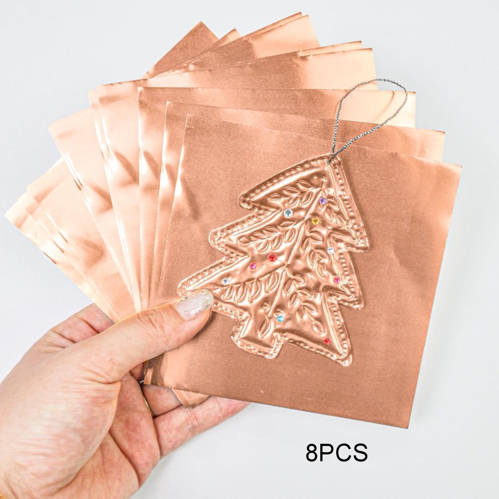 Papercraft Supply Invitation - Folhas de Papel Metálico Decorativo para