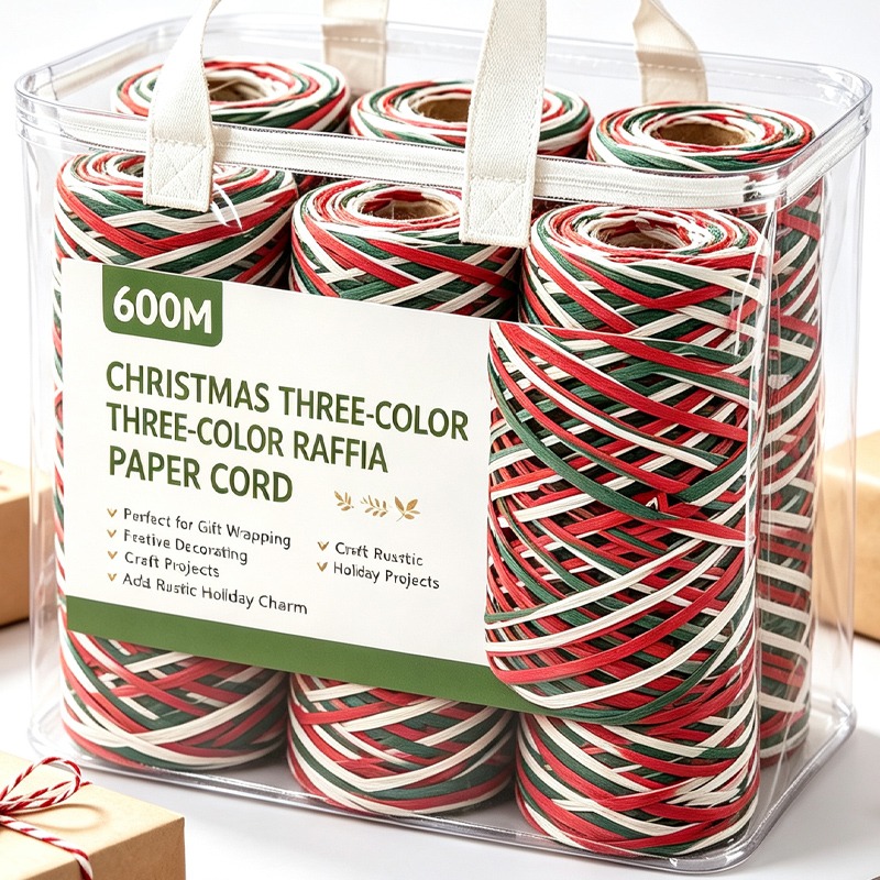 Fita de Papel Raffia 150/600M  - Papercraft Supply Ribbon avaliação e preço