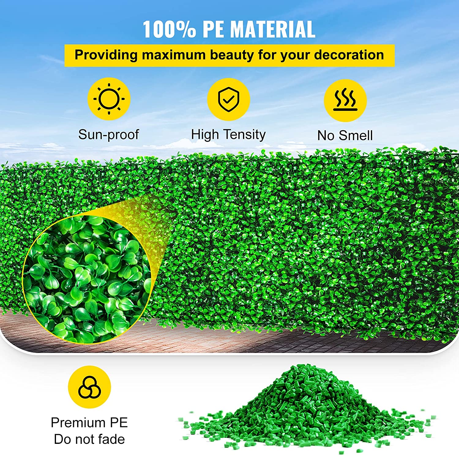 SucceBuy Planta Artificial Dec - Flower Wall Panel avaliação e preço