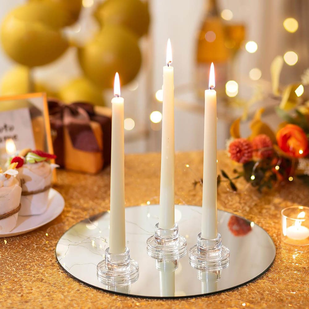 Suportes para Velas Transparen - Centerpiece Stick avaliação e preço