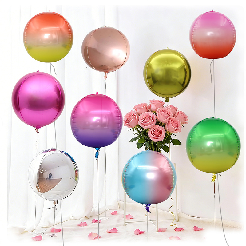 5pcs Balões Redondos de Metal  - Party Event Supply Store avaliação e preço