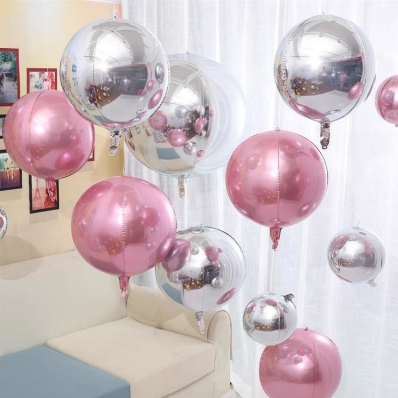5pcs Balões Redondos de Metal  - Party Event Supply Store avaliação e preço
