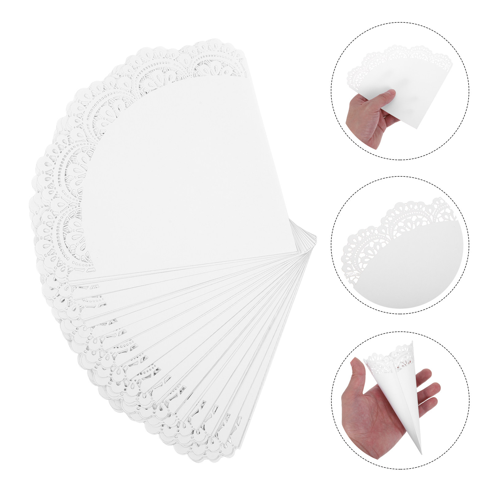 50 peças de Cones de Confete p - Papercraft Supply Confetti avaliação e preço