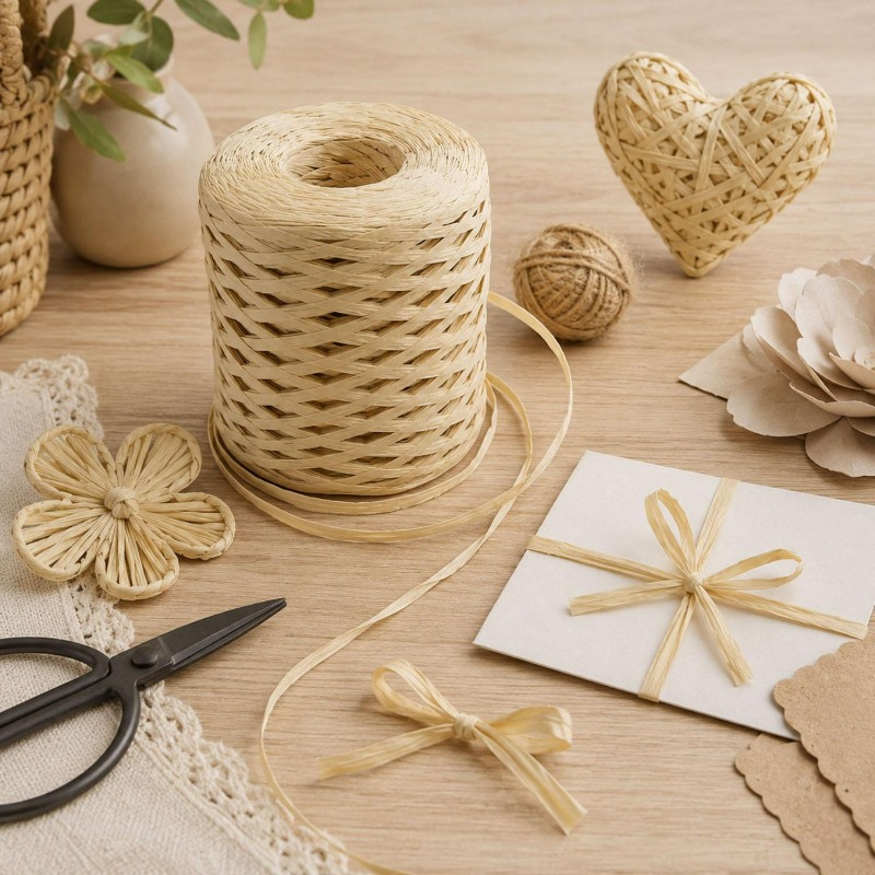 Fita de Papel Artesanal Retrô, - Papercraft Supply Ribbon avaliação e preço