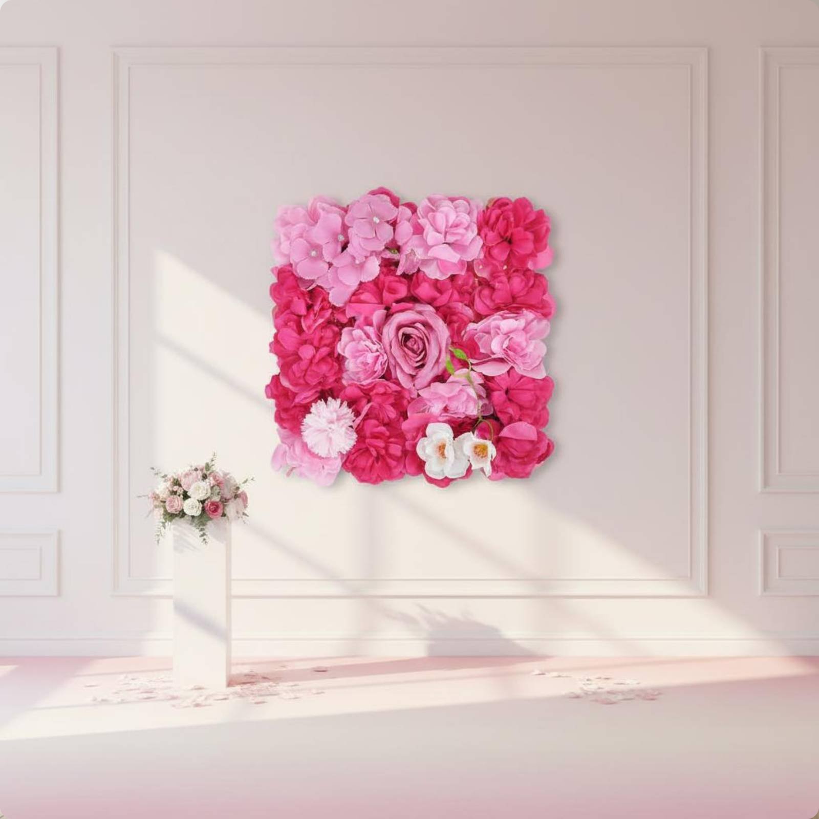 Painel de Parede de Flores Art - Flower Wall Panel avaliação e preço