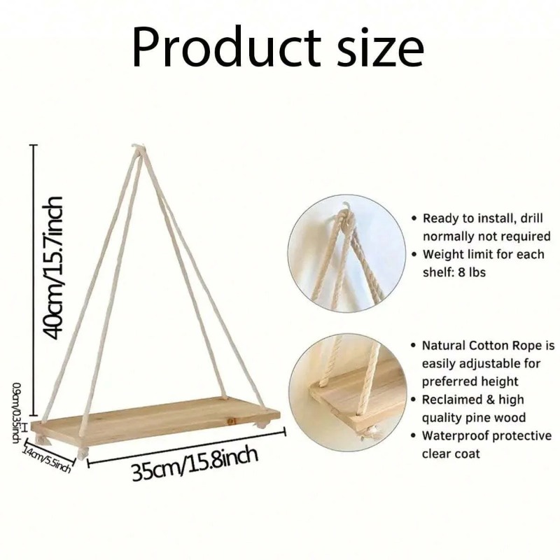 1pc balanço de madeira pendura - Flower Wall Panel avaliação e preço