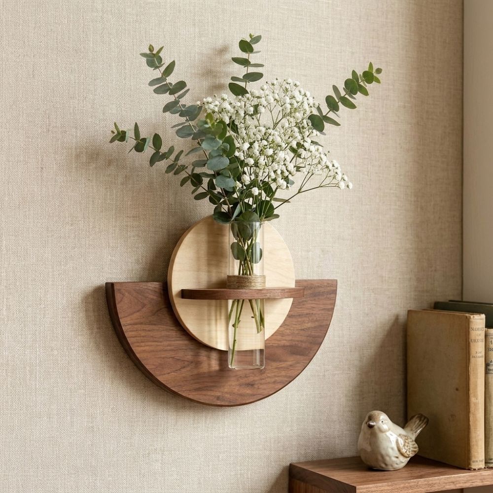 Prateleira de Parede Oval de M - Flower Wall Panel avaliação e preço