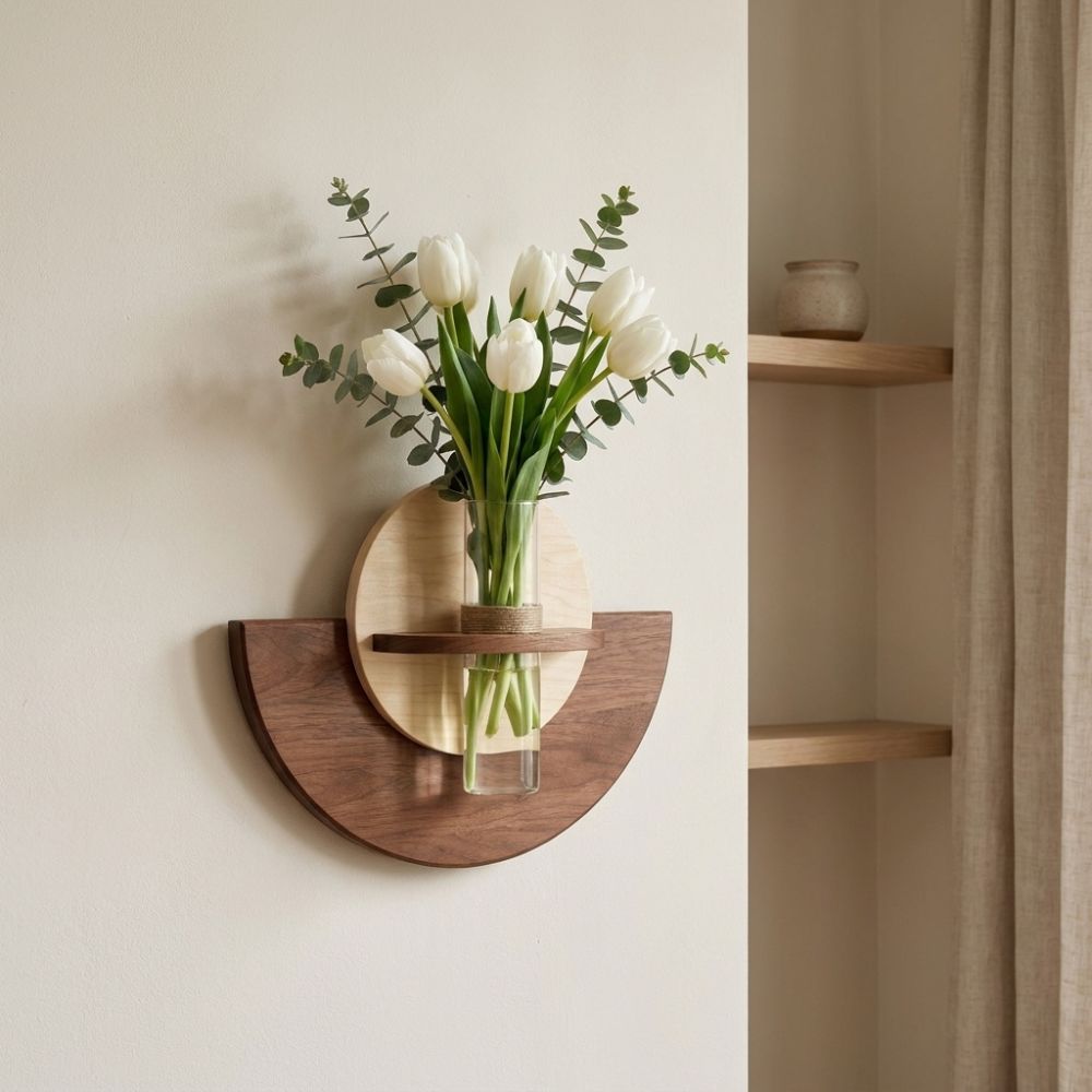 Prateleira de Parede Oval de M - Flower Wall Panel avaliação e preço