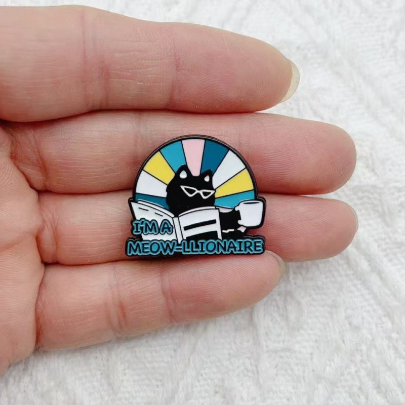 4 peças de broches de metal co - Party Favor Bag avaliação e preço
