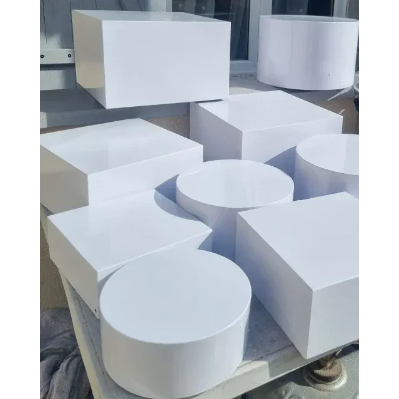 Vaso de flores branco em forma - Dessert Table Backdrop avaliação e preço
