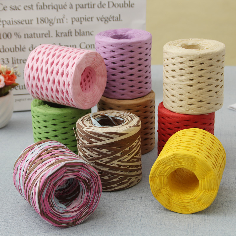 200m corda de fio de ráfia fit - Papercraft Supply Ribbon avaliação e preço