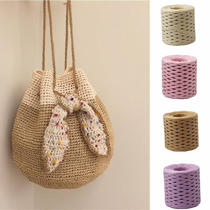 200m corda de fio de ráfia fit - Papercraft Supply Ribbon avaliação e preço