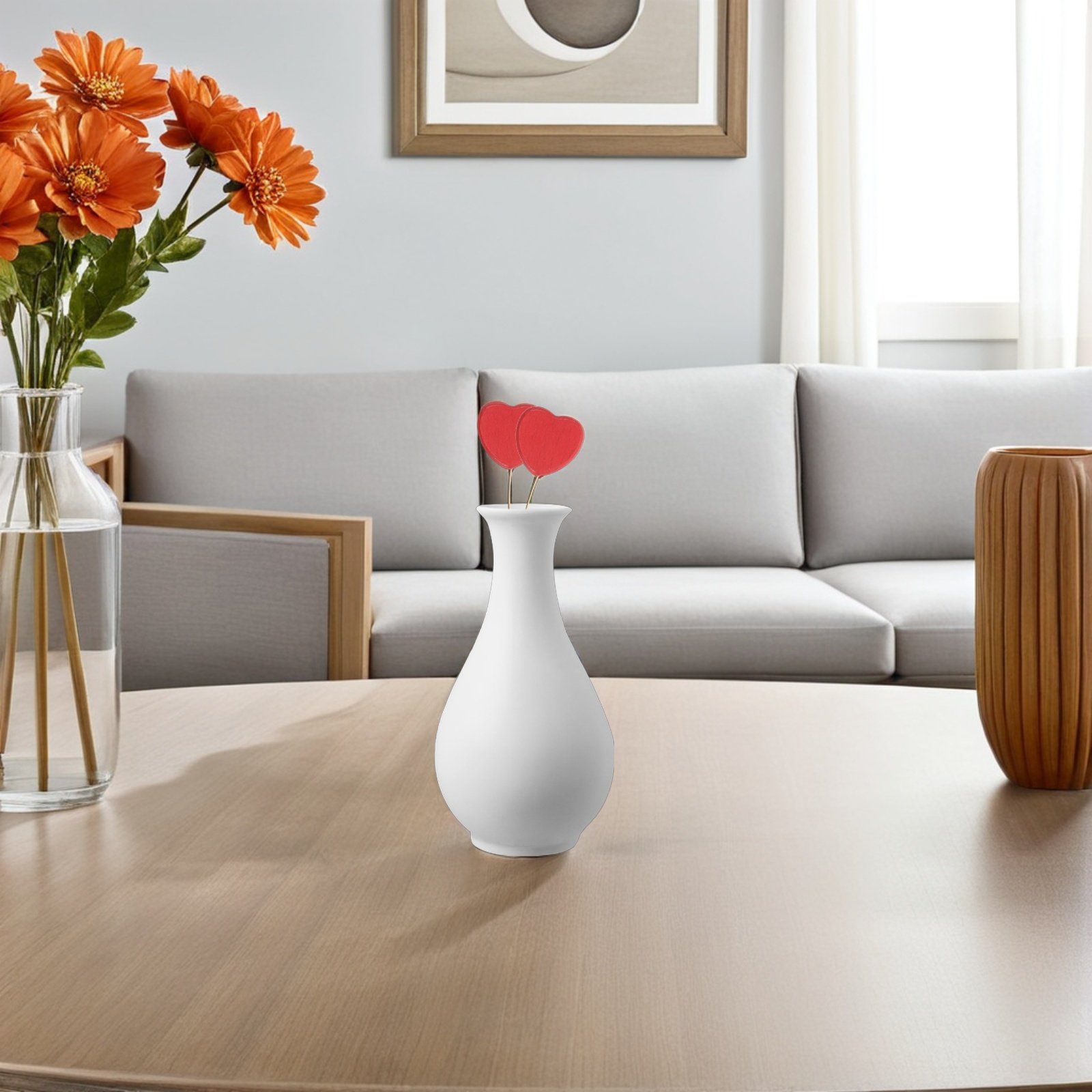 6 Peças de Palitos de Madeira  - Centerpiece Stick avaliação e preço