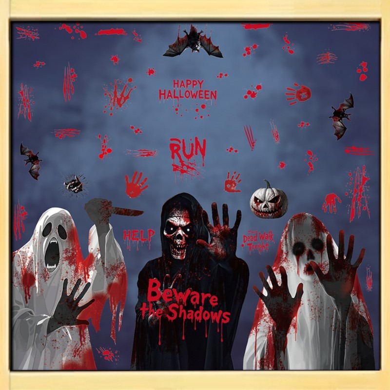 Adesivos Estáticos de Hallowee - Party Event Supply Store avaliação e preço