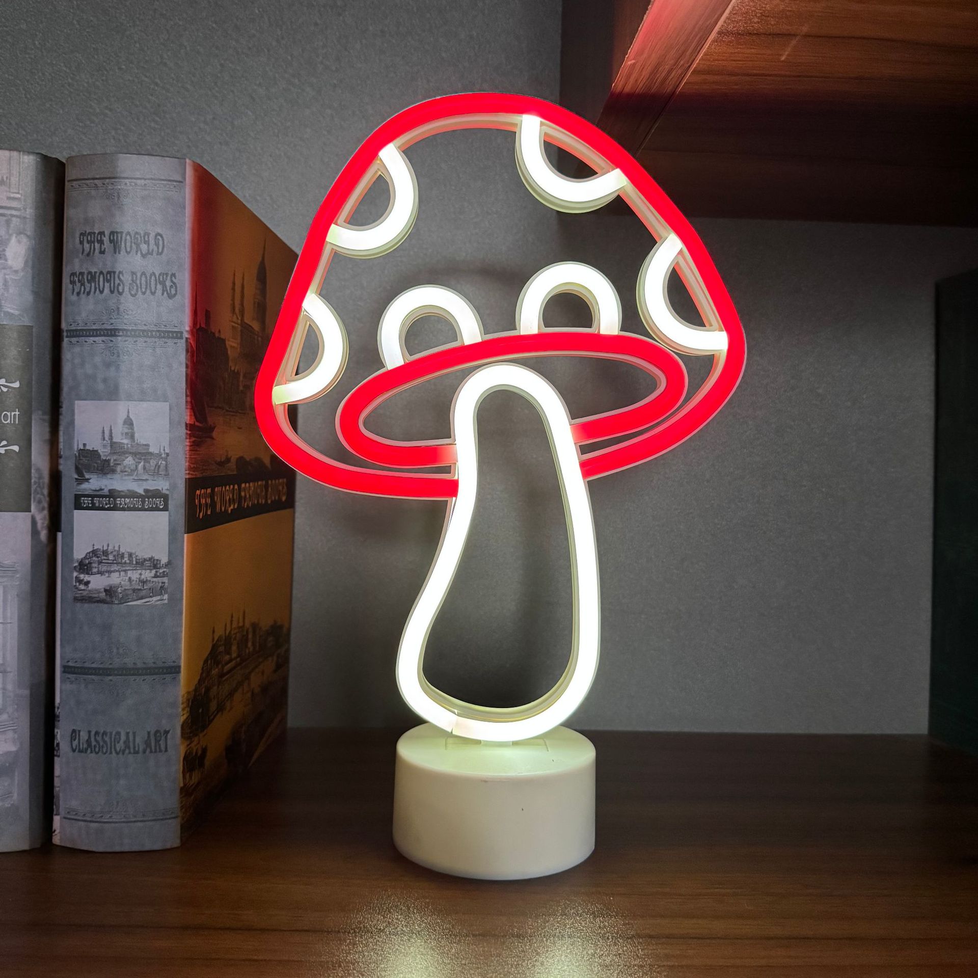 Luz de Neon LED com Base, Múlt - Neon Sign Party avaliação e preço