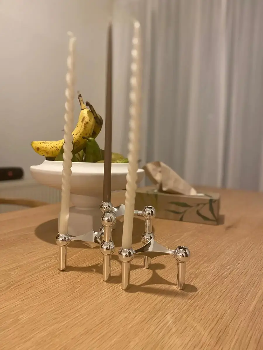 Castiçal de metal, estrutura m - Centerpiece Stick avaliação e preço